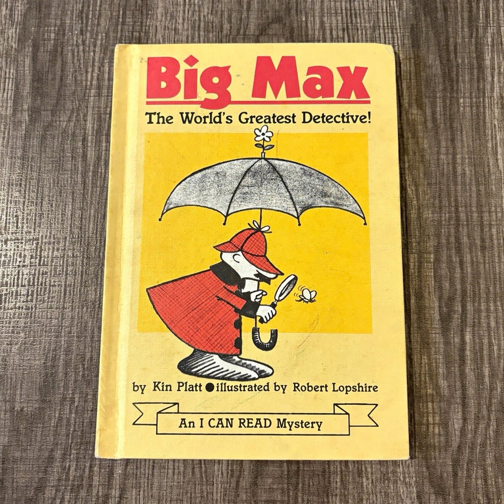 Vintage Big Max Hardcover Children's Book (1965)